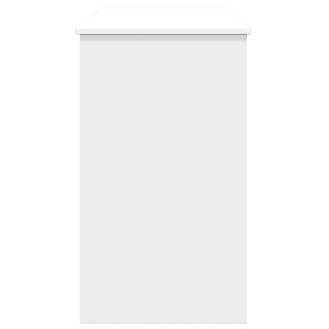 Kaptafel met spiegel 100x45x76 cm wit 6