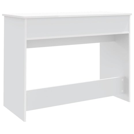 Kaptafel met spiegel 100x45x76 cm wit 7