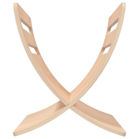 Tijdschriftenrek vloermodel hout naturel 6