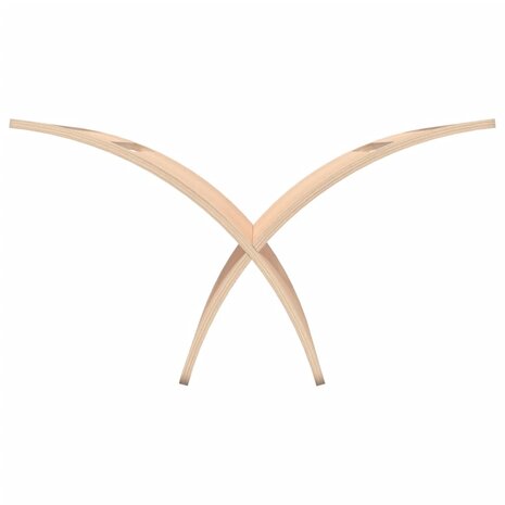 Tijdschriftenrek vloermodel hout naturel 8
