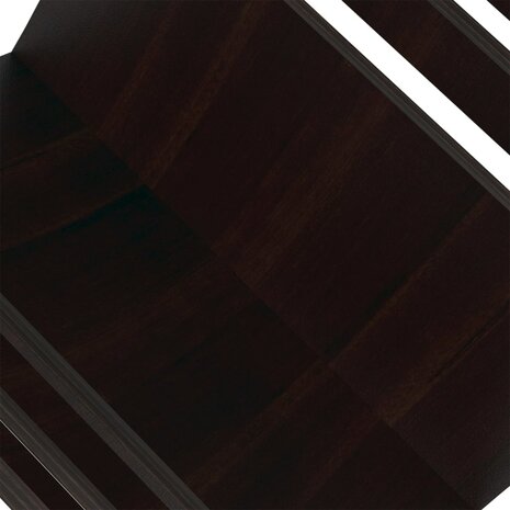Tijdschriftenrek vloermodel hout bruin 9
