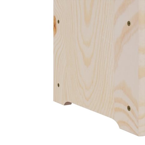 Wijnrek met bovenblad 33x25x37 cm massief grenenhout 8