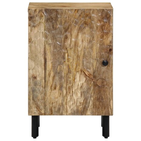 Badkamerkast 38x33x58 cm massief mangohout 3
