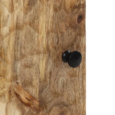 Badkamerkast 38x33x58 cm massief mangohout 8