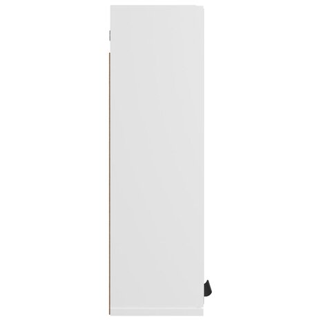 Badkamerkast met spiegel 64x20x67 cm wit 7