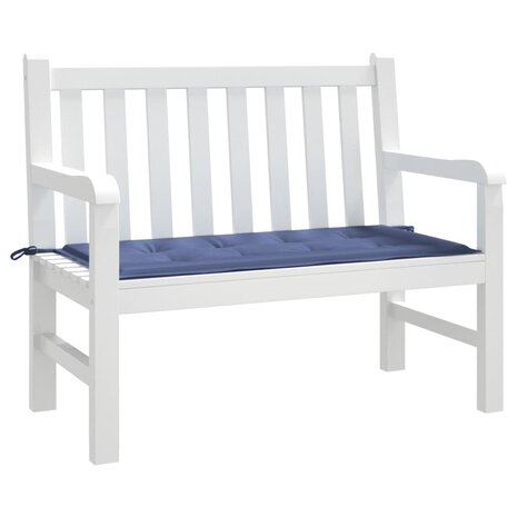 Tuinbankkussen 100x50x3 cm oxford stof marineblauw 3