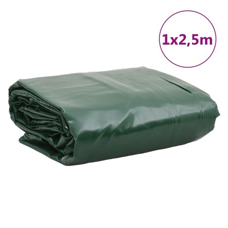 Dekzeil 650 g/m² 1x2,5 m groen 9