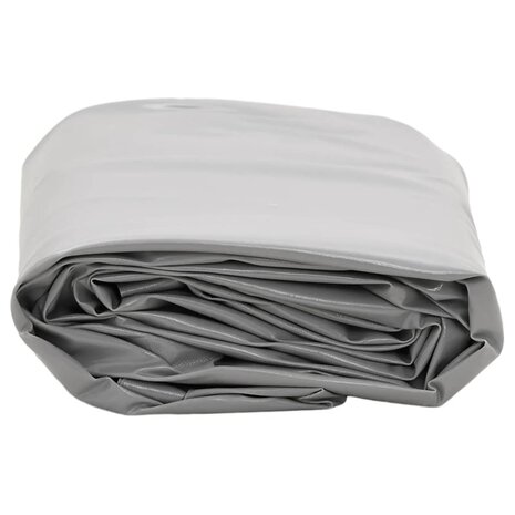 Dekzeil 650 g/m² Ø 2 m grijs 3