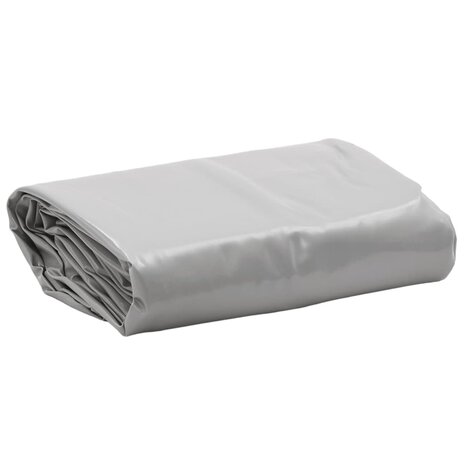 Dekzeil 650 g/m² Ø 2,2 m grijs 1