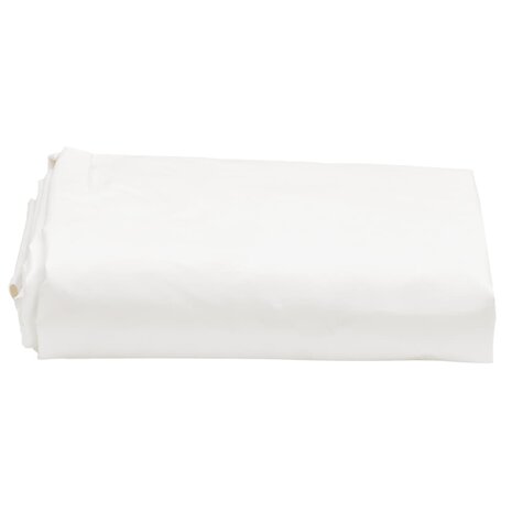 Dekzeil 650 g/m² Ø 2,4 m wit 2
