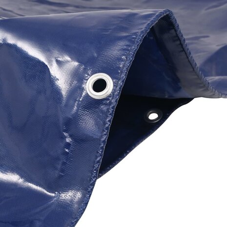 Dekzeil 650 g/m² 4x5 m blauw 2