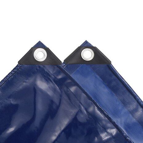 Dekzeil 650 g/m² 4x5 m blauw 3