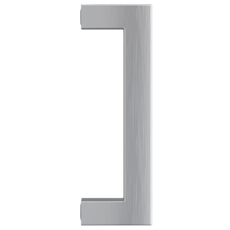 Handvatten 10 st 96 mm roestvrij staal zilverkleurig 6