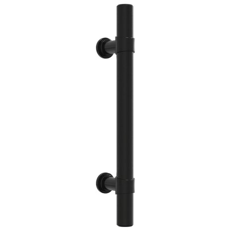 Handvatten 10 st 96 mm roestvrij staal zwart 3