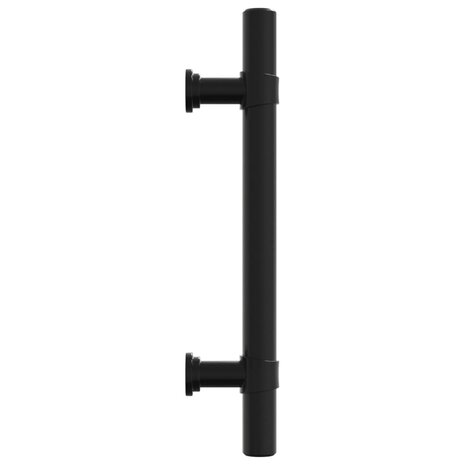 Handvatten 10 st 96 mm roestvrij staal zwart 6