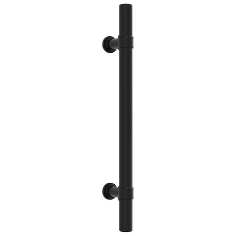 Handvatten 10 st 128 mm roestvrij staal zwart 3
