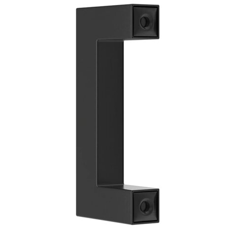 Handvatten 20 st 64 mm roestvrij staal zwart 7