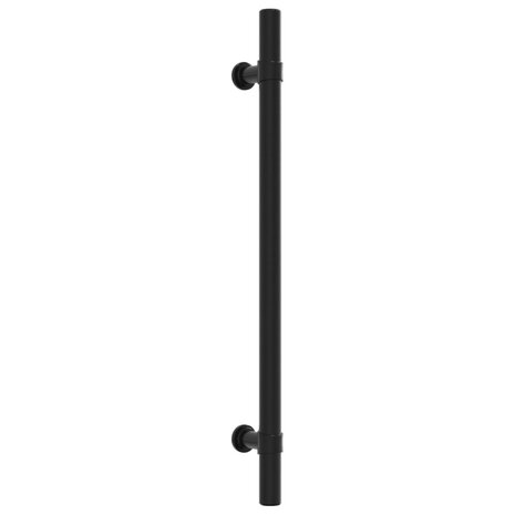 Handvatten 10 st 192 mm roestvrij staal zwart 3
