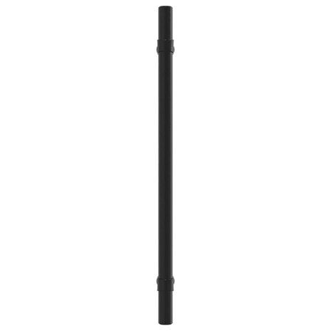 Handvatten 10 st 192 mm roestvrij staal zwart 5
