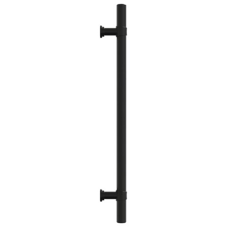 Handvatten 10 st 192 mm roestvrij staal zwart 6