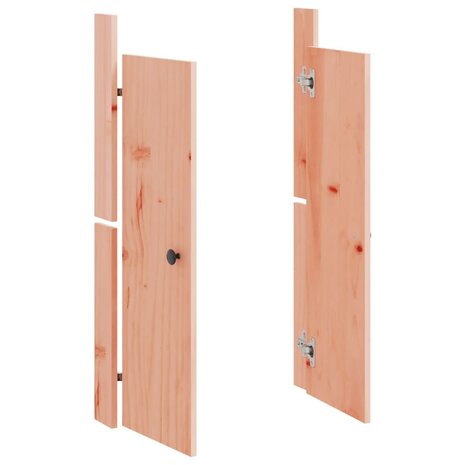 Kastdeurtjes voor buitenkeuken 50x9x82 cm massief douglashout 3