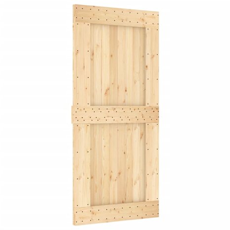 Deur NARVIK 95x210 cm massief grenenhout 2
