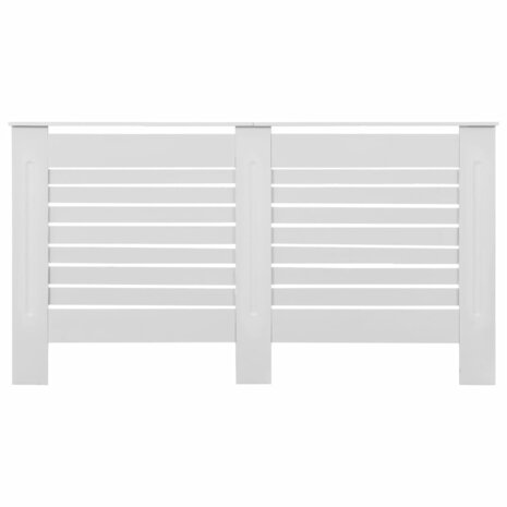 Radiatorombouwen 2 st 152x19x81,5 cm MDF wit 4