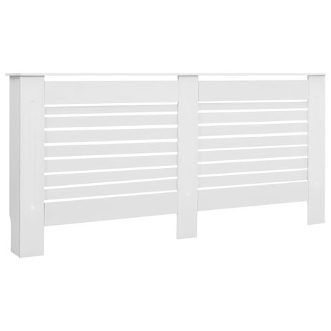 Radiatorombouwen 2 st 172x19x81,5 cm MDF wit 3