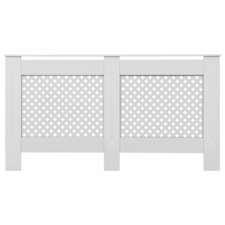 Radiatorombouwen 2 st 152x19x81,5 cm MDF wit 4