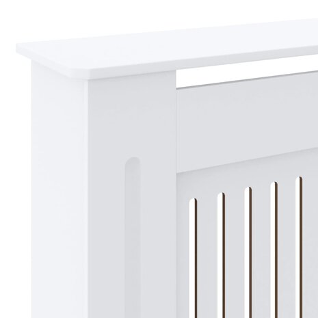 Radiatorombouw 205 cm MDF wit 6