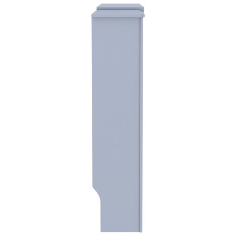 Radiatorombouw 205 cm MDF grijs 4