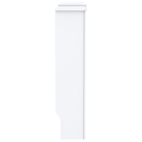 Radiatorombouw 205 cm MDF wit 4