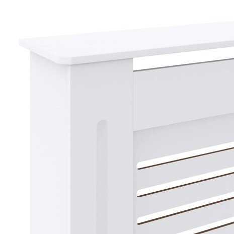 Radiatorombouw 205 cm MDF wit 6