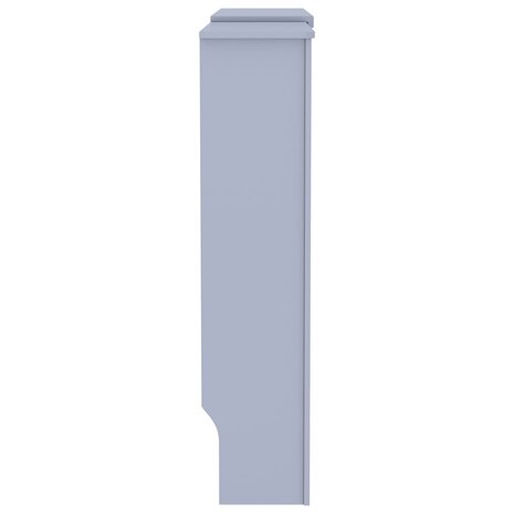 Radiatorombouw 205 cm MDF grijs 4