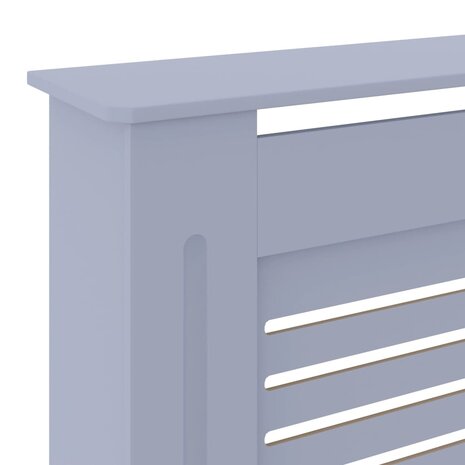 Radiatorombouw 205 cm MDF grijs 6