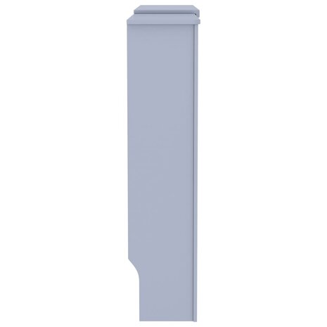 Radiatorombouw 205 cm MDF grijs 4