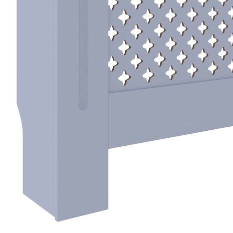 Radiatorombouw 205 cm MDF grijs 7