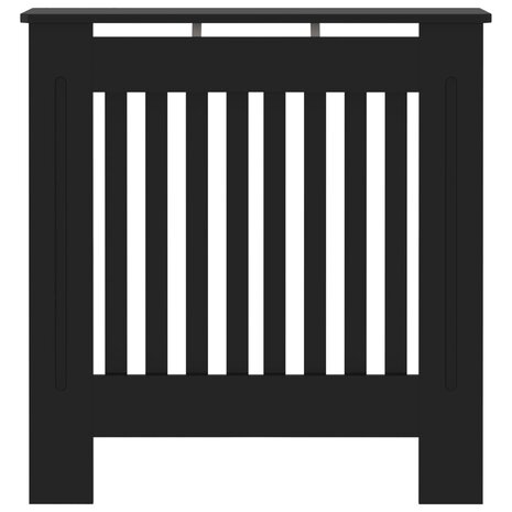 Radiatorombouw 78 cm MDF zwart 3