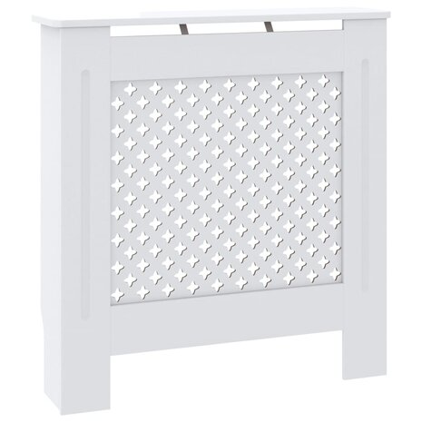 Radiatorombouw 78 cm MDF wit 2
