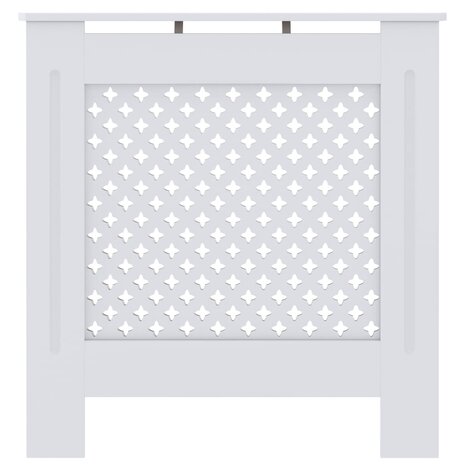 Radiatorombouw 78 cm MDF wit 3