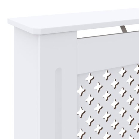 Radiatorombouw 78 cm MDF wit 5