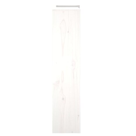 Radiatorombouw 210x21x85 cm massief grenenhout wit 6