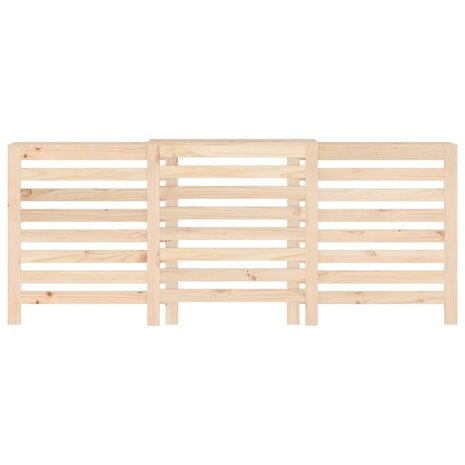 Radiatorombouw 210x21x85 cm massief grenenhout 5