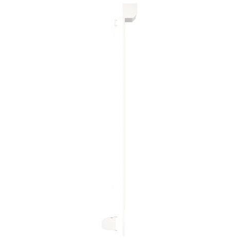 Rolluik 110x220 cm aluminium wit 4