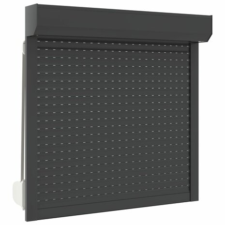 Rolluik 100x100 cm aluminium antracietkleurig 2