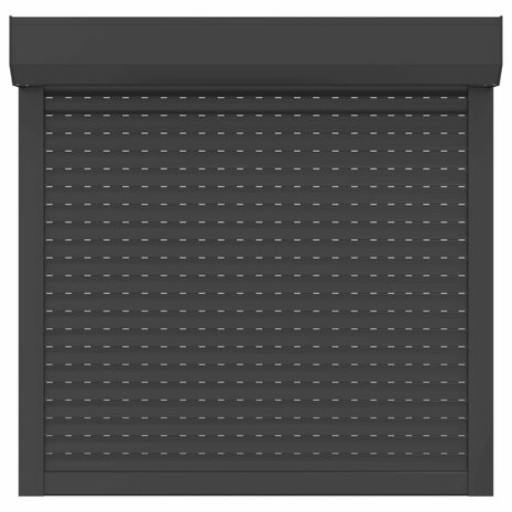 Rolluik 100x100 cm aluminium antracietkleurig 3