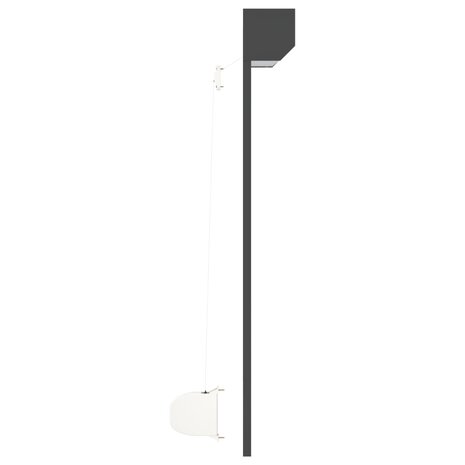 Rolluik 100x120 cm aluminium antracietkleurig 4