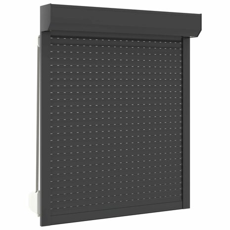 Rolluik 100x130 cm aluminium antracietkleurig 2