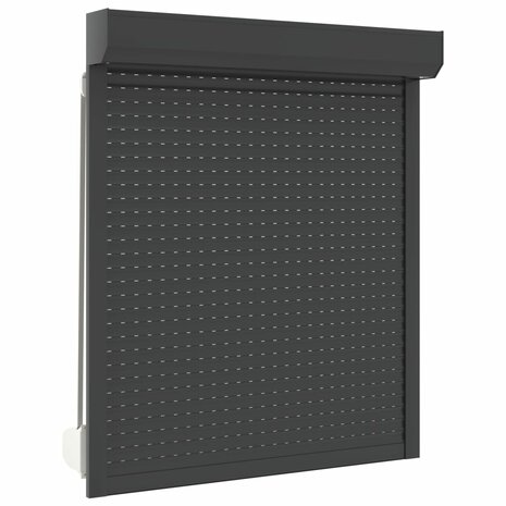 Rolluik 110x130 cm aluminium antracietkleurig 2
