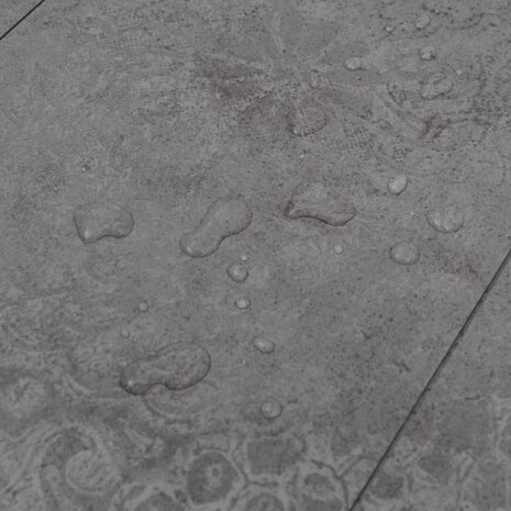 Vloerplanken zelfklevend 5,02 m² 2 mm PVC betongrijs 6